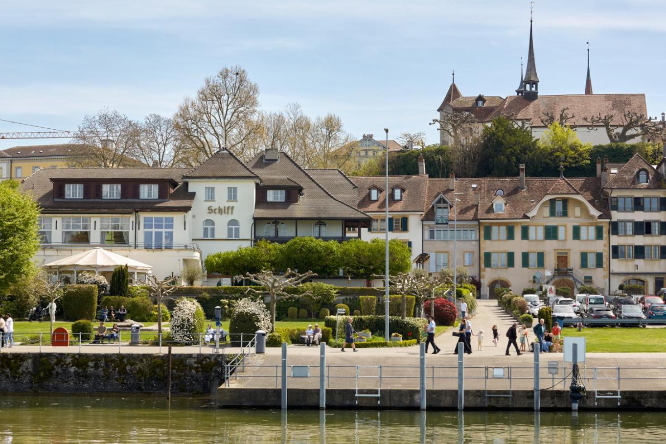 Hotel Schiff Am See Murten Zewnętrze zdjęcie